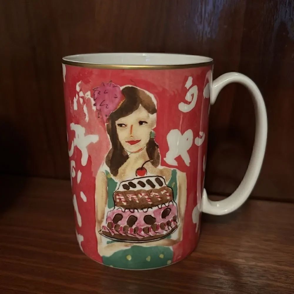 NEW. Kate Spade for Lenox Illustrated Collection Mug